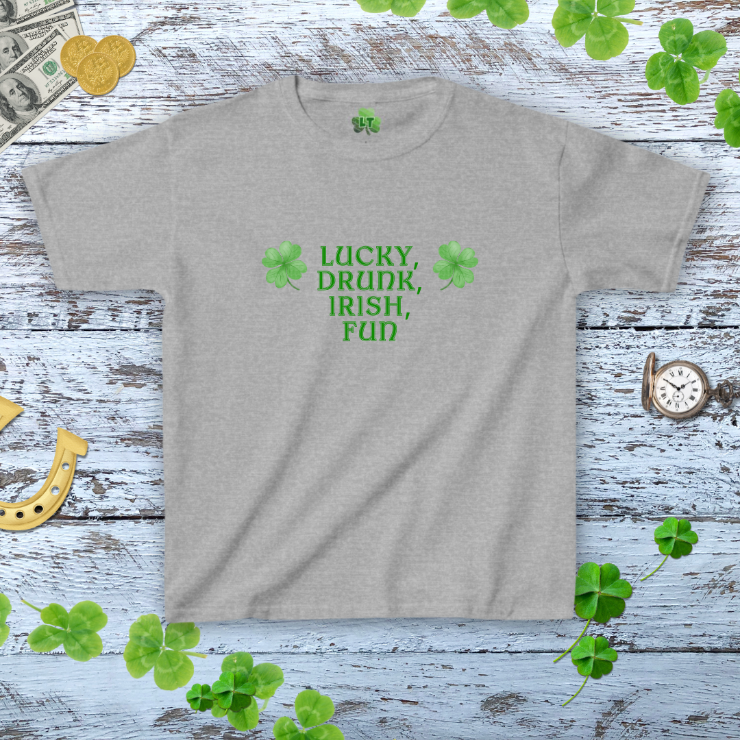 Funny Pub Baby Tee - Lucky Drunk Irish Fun Drinking Shirt