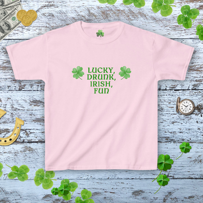 Funny Pub Baby Tee - Lucky Drunk Irish Fun Drinking Shirt