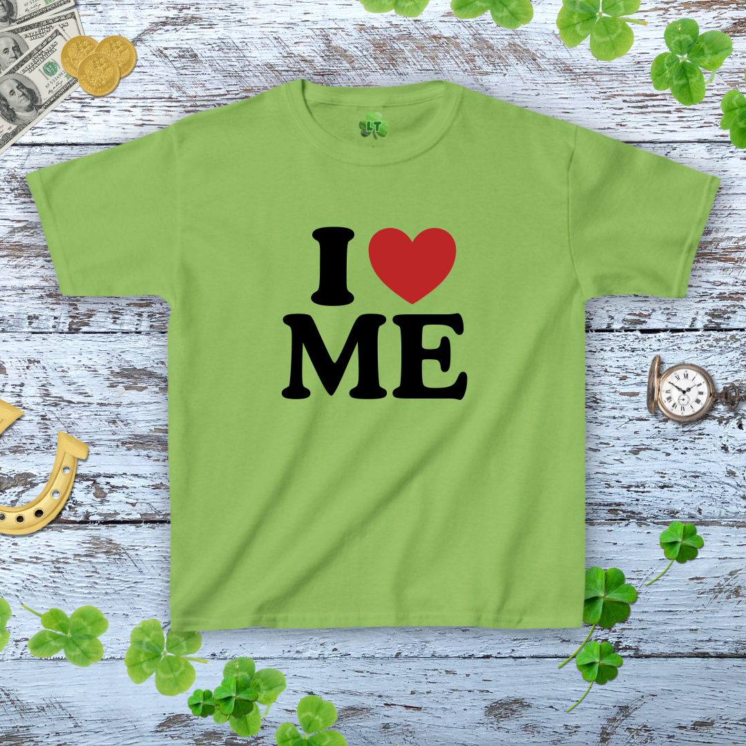 I Love Me Baby Tee - Y2K Style Shirt