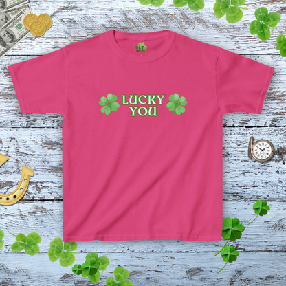 Lucky You Baby Tee - Lucky Shamrock Aesthetic Baby Tee