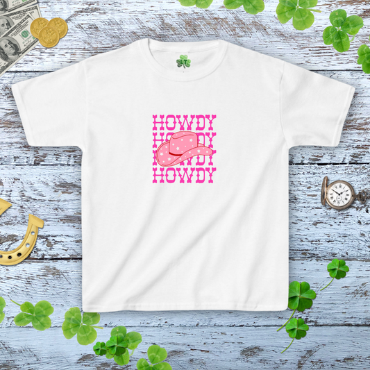 Howdy! Western Style Women's Baby Tee - Y2K Clothing Line