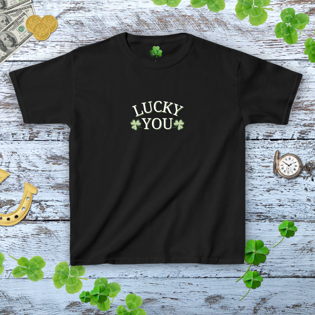 LUCKY YOU Baby Tee - Y2K Style Shirt