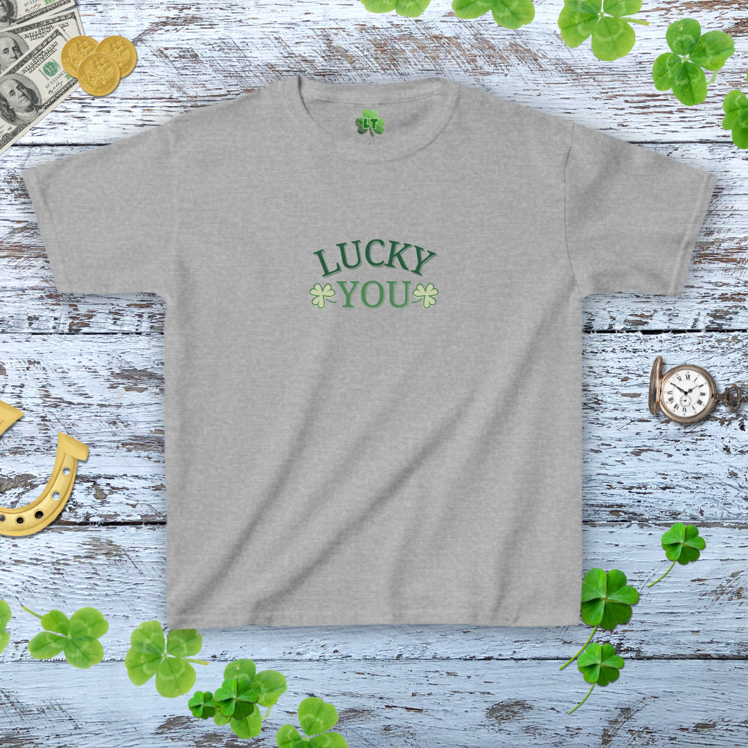 LUCKY YOU Baby Tee - Y2K Style Shirt