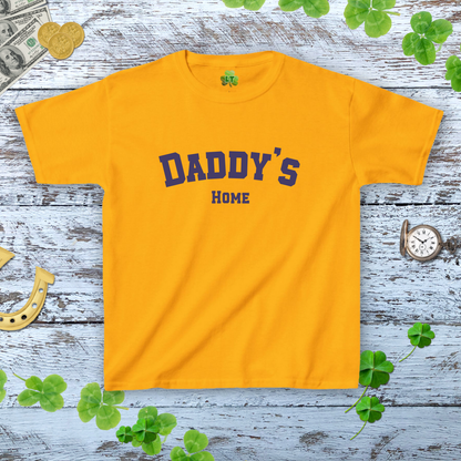 Daddy's Home! Y2K Style Women's Baby Tee