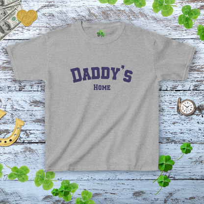 Daddy's Home! Y2K Style Women's Baby Tee