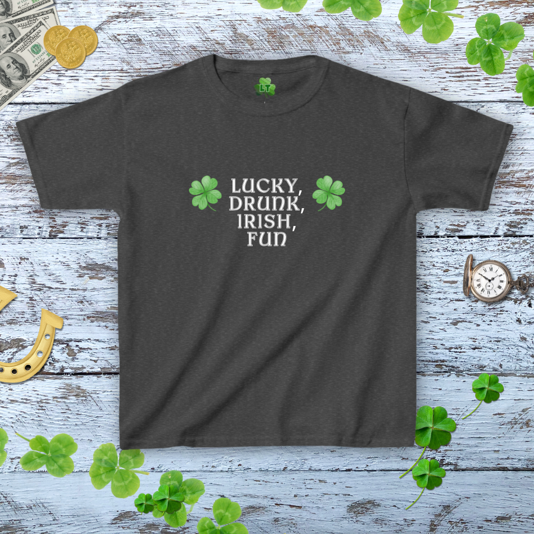 Funny Pub Baby Tee - Lucky Drunk Irish Fun Drinking Shirt